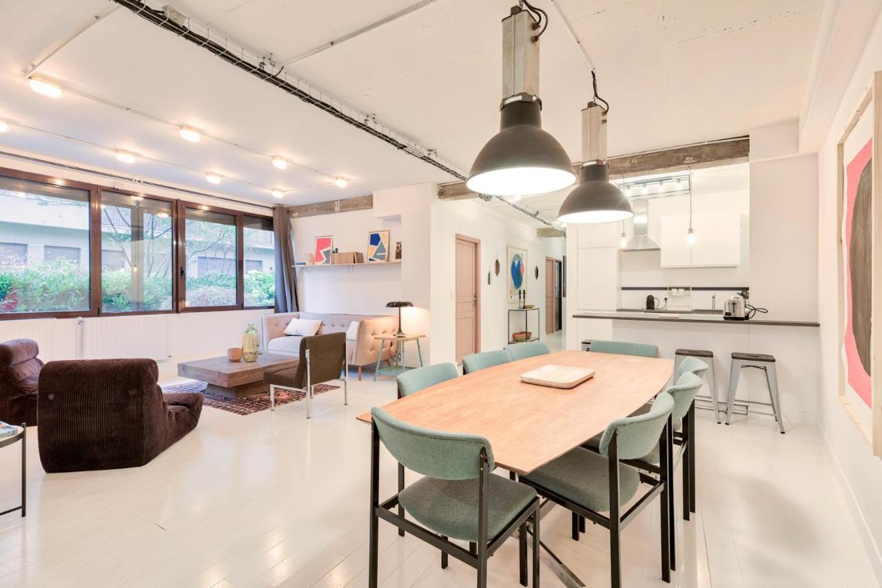 Апартаменти Artist And Design Loft - 10 Guests - 5 Min From Metro Париж Екстер'єр фото